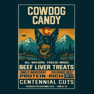 Cowdog Candy - Freeze-dried Beef Liver Treats for dogs