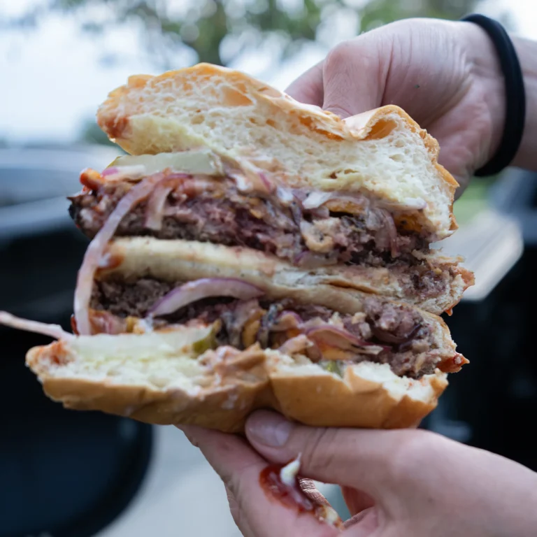 Tailgate Burger Half