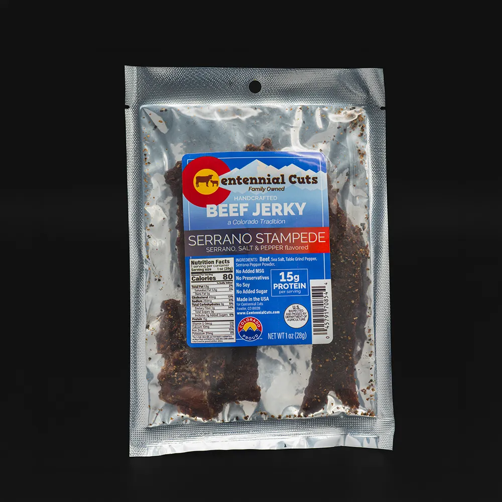 Serrano Stampede Beef Jerky
